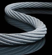 8mm-32mm 500 mm/reel Steel Wire Ropes, Size: 6x19