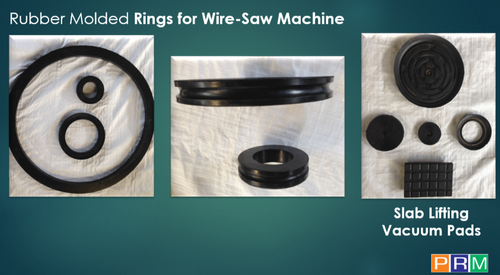 Premier Black Rubber Rings For Wire Saw, For Industrial, Size/Dimension: Various Sizes