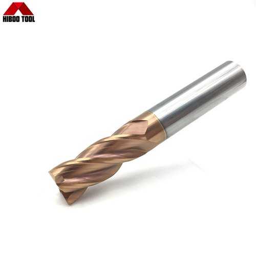 Hiboo Solid Carbide HRC-63 Square End Mill