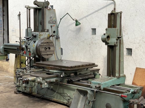 WMW Union BFT 80 Horizontal Boring (With Tailstock) (SOLD)