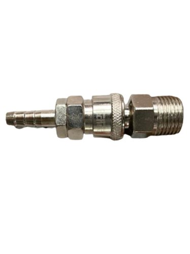 Stainless Steel Silver Hydraulic Quick Coupler, 50 G