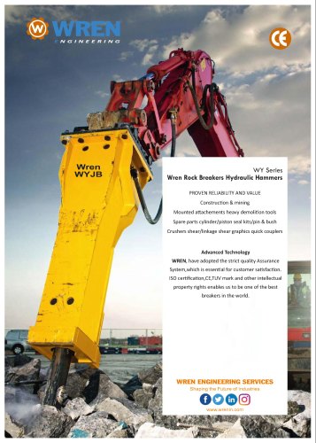 YJB 135 Hydraulic Rock Breakers, 160-185, Model Name/Number: YJB1350