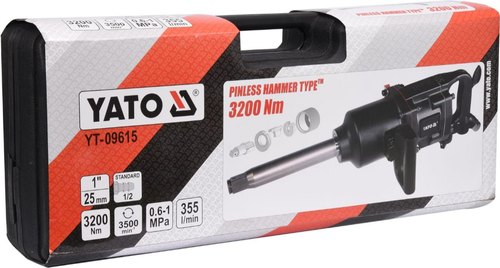 Yato Yt-09615 Pnuematic Air Wrench 1 3200nm