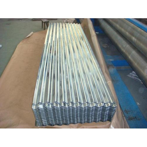 Zinc Coated Galvanized Sheets, 0.13 - 0.8 Mm
