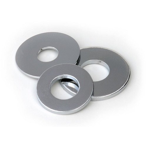 Silver Zinc Coated Mild Steel Flat Washer