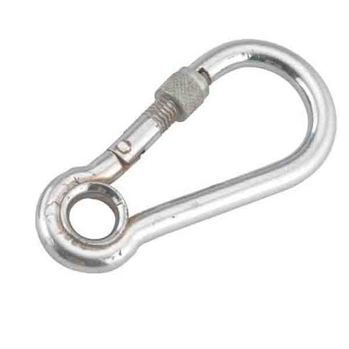 white Alloy Steel Spring Hook, Size/Capacity: 6 Mm