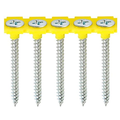 Full Threaded White-Blue Zinc Plated MS Drywall Screw, Packaging Type: Box