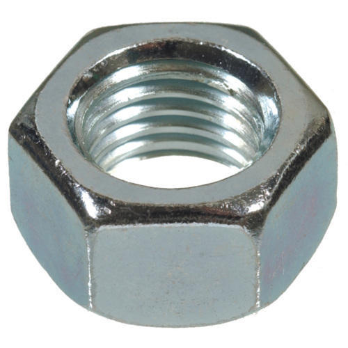Stainless Steel Hexagonal Zinc Plated Nut, Thickness: 5 To 10 Mm