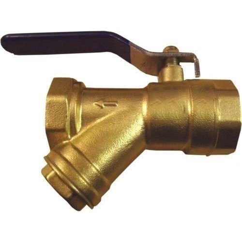 Medium Pressure Zoloto Bronze Ball Valve with Strainer, Size: 15 To 25 Mm