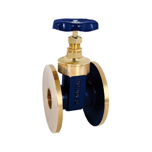 Brass/Bronze Low Pressure Zoloto Bronze Gate Valve (Flanged), For Water