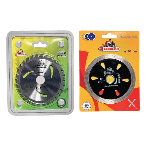 AIPL Silver ZORRO WOOD & MARBLE CUTTING DISC, Round